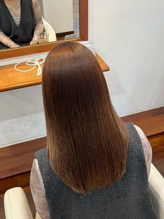 ロング パーマ オートクチュールランコントレ西京極店所属・今在家 玲のヘアスタイル
