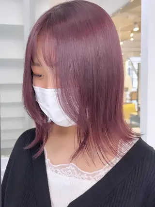 ミディアム ネイル マツエク・マツパ アイブロウ カラー パーマ yelm ［official］のヘアスタイル