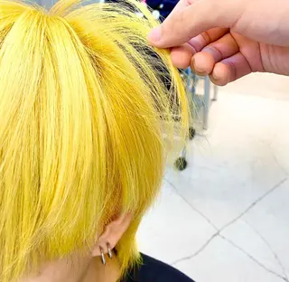 ショート カラー メンズ ✨髪質改善職人✨ デザインカラー/若林のヘアスタイル