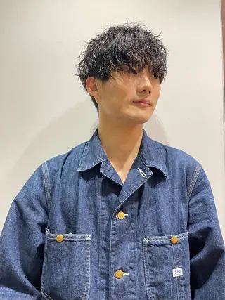メンズ 稲垣 熙のヘアスタイル