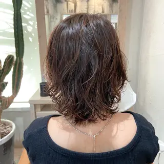 ミディアム 🍒マツダ エナ‎🤍のヘアスタイル