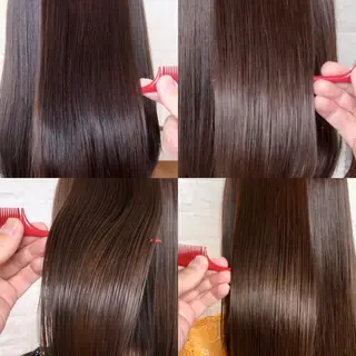 ミディアム KIZU 髪質改善 オカルト怪談のヘアスタイル