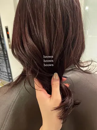 ミディアム カラー MARIO HAIR DESIGN所属・ブリーチ/艶髪矯正 🌒Ameriのヘアスタイル