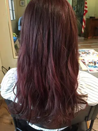 セミロング カラー scene.所属・TOPstylist ✂️フセケイタ✂️のヘアスタイル