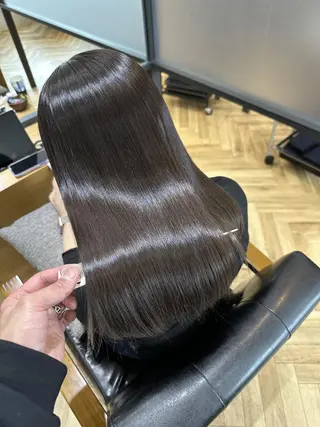 ミディアム カラー 🫧髪質改善🫧 神田紗来のヘアスタイル