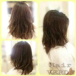 セミロング Hair VERDEのヘアスタイル