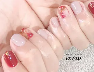 ネイル Nail salon mewのネイルデザイン