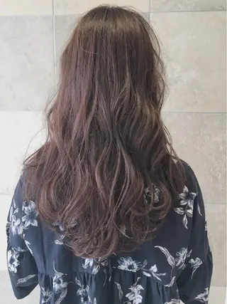 セミロング カラー カット／メンズカット 藤田麻衣のヘアスタイル