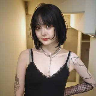 ショート カラー 似合わせhair /モガミユナ🎀のヘアスタイル