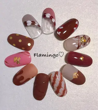 ネイル 40代からの爪を守る ×ケア重視サロン♡のネイルデザイン