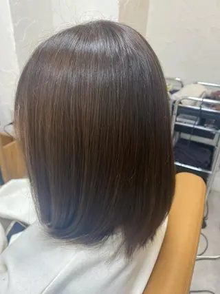 カラー 女性カットモデル 募集　石田沙優美のヘアスタイル