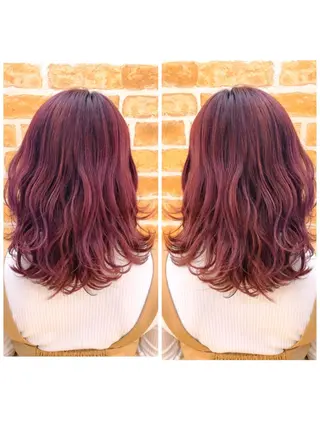 ミディアム カラー ブリーチ/髪質改善 🍊店長MASAKiのヘアスタイル