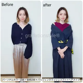 アイブロウ マツエク・マツパ ヘアアレンジ 🎼グラデーション スタイル札幌♫*⁠✧のマツエク・マツパデザイン