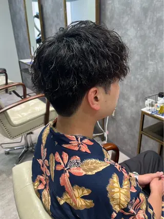 パーマ メンズ Ren /メンズ/緩めパーマのヘアスタイル