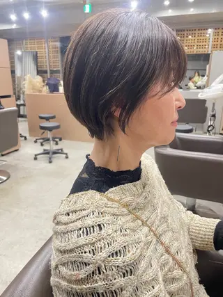 ショート カラー 表参道/髪質改善・ 透明感 colorのヘアスタイル