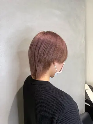 カラー 艶暖色/ベージュ SAKI💜のヘアスタイル