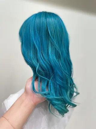 セミロング カラー ボブ/インナーカラー /眉毛/Miyuのヘアスタイル