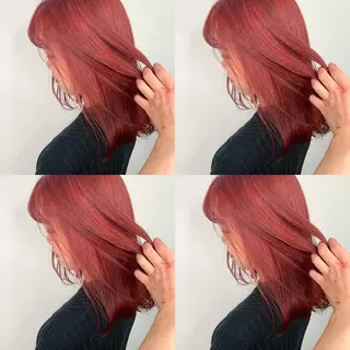 セミロング カラー 袴田 伊代のヘアスタイル