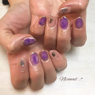 ミディアム ネイル Niconail ☆ 仙川/ Aiのネイルデザイン