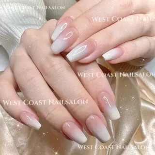 ネイル リボン、ガーリー パーツ放題専門店のネイルデザイン