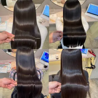 ロング 髪質改善＆トリートメント　over hair姫路店所属・over hair. 牧野トキのヘアスタイル