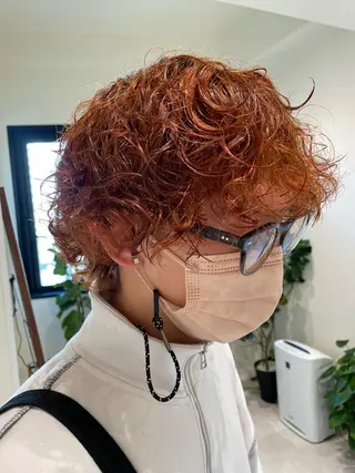 ショート カラー ボブ/インナーカラー /眉毛/Miyuのヘアスタイル