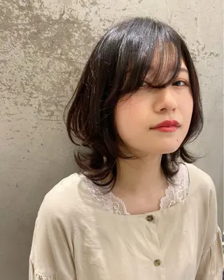 ミディアム カラー BEHIVE パルコ2店所属・今 眞人のヘアスタイル
