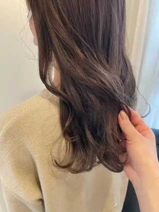 ロング 韓国風ヘア♡ runaのヘアスタイル