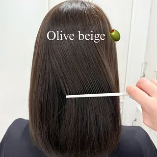 ミディアム カラー 🍏あおい 🍏 似合わせカラーのヘアスタイル