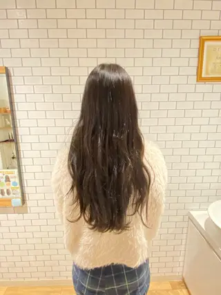 ロング カラー 越後 匡貴のヘアスタイル