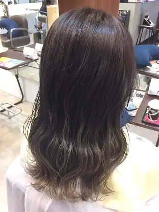 セミロング メンズパーマ/難波/ 心斎橋　室園亮佑のヘアスタイル