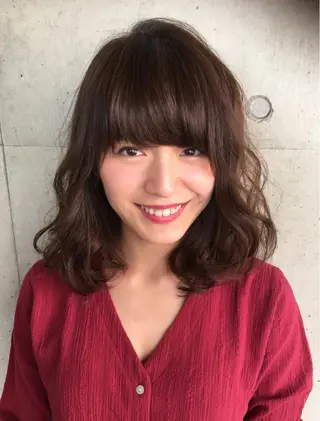 ミディアム パーマ Lumderica(ラムデリカ)所属・横浜/元町/石川町 ラムデリカYUKAのヘアスタイル
