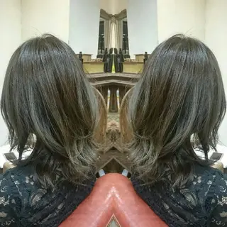 ミディアム カラー RITA Hairs所属・☆艶髪・美髪☆ 川本のヘアスタイル