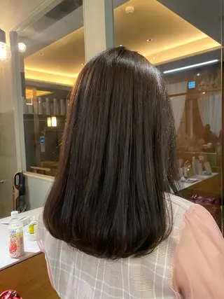 ミディアム 🌻花屋併設🌻濱 幸帆のヘアスタイル