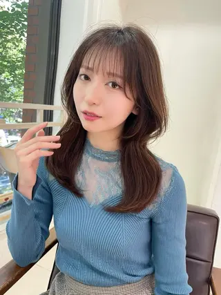ヘアアレンジ 暖色カラー🫧🎀/ 戸塚咲のヘアスタイル