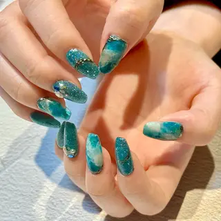 ネイル EARTH浦添店 村吉のネイルデザイン