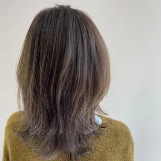 ミディアム カラー ショート/ボブ🌿 大野ちかのヘアスタイル