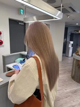 ロング ケアブリーチ🌟 ♢WATARU♢のヘアスタイル