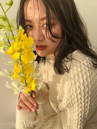ミディアム カラー ♡manami ♡のヘアスタイル