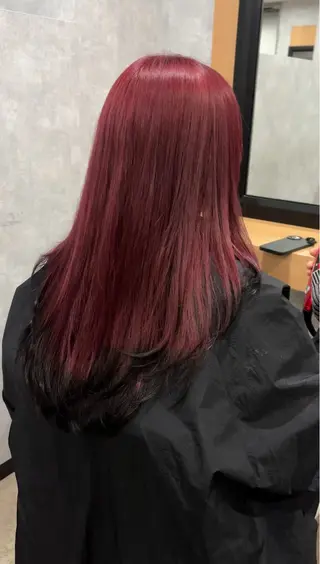 セミロング カラー 🌐NATSUMI 🌐【寒色カラー】のヘアスタイル