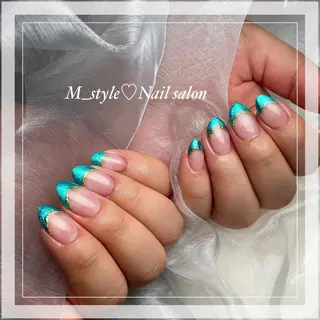 ミディアム ネイル 下妻市ﾈｲﾙｻﾛﾝ M_styleのネイルデザイン