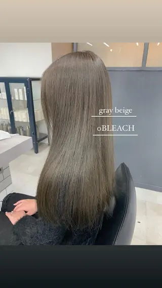 ロング カラー FRAME+spa&hair roomなんば駅前店所属・🌸MAYU🌸 ハイトーン➕レイヤーのヘアスタイル