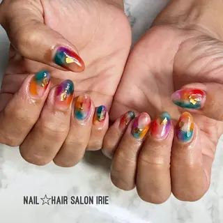 ネイル Hair salon Irie所属・與儀 知佳のネイルデザイン