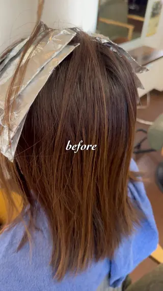 ミディアム カラー インナーカラー指名 No.1菊池柊真のヘアスタイル