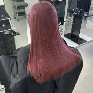 ロング カラー REAL 心斎橋所属・ハイトーン/ベージュ /デザイン🦋ナツミのヘアスタイル
