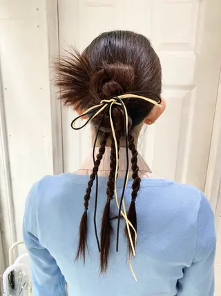 ヘアアレンジ uros.中目黒 moekaのヘアスタイル