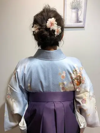 ヘアアレンジ 青野 文香のヘアスタイル