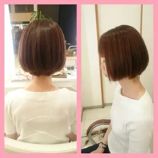 ショート キンジョウ エナミのヘアスタイル