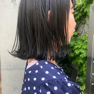 ショート カラー ヘアアレンジ ブリーチなしで透明感 艶カラー【Ryo】のヘアスタイル