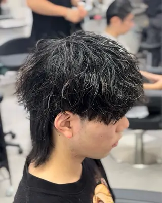 メンズ 遠藤 健登のヘアスタイル
